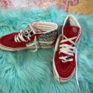 Vans off the wall high tops